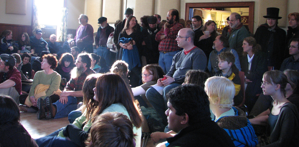 Sing in Mystic, CT (photo by D. Kessler)