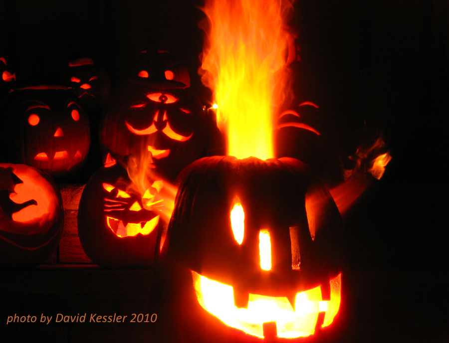 pumpkin carving, 2010